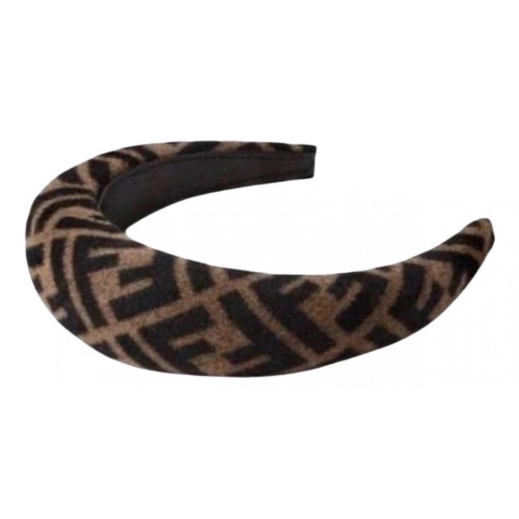 Fendi Zucca Wool Headband New